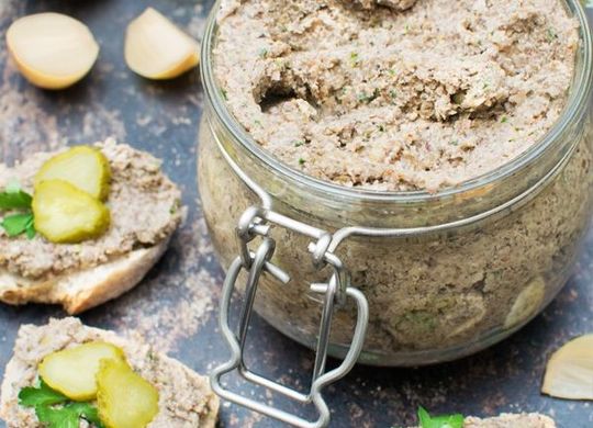 Paté de Pollo al Pedro Ximénez