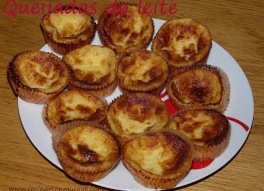 Queijadas de leite