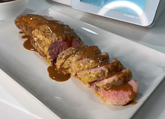 Solomillo con salsa Pedro Ximenez a baja temperatura