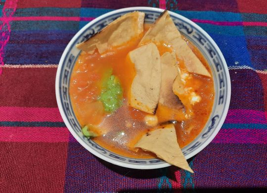 Sopa azteca