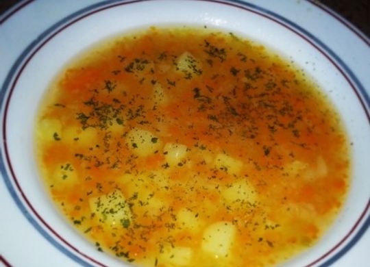 Sopa de verduras