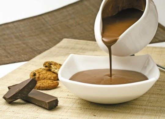 Sopa fría de chocolate picante