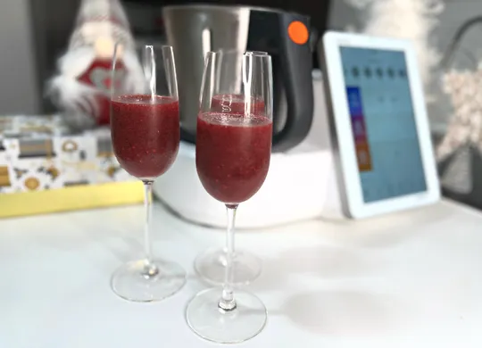 Sorbete de frutos rojos