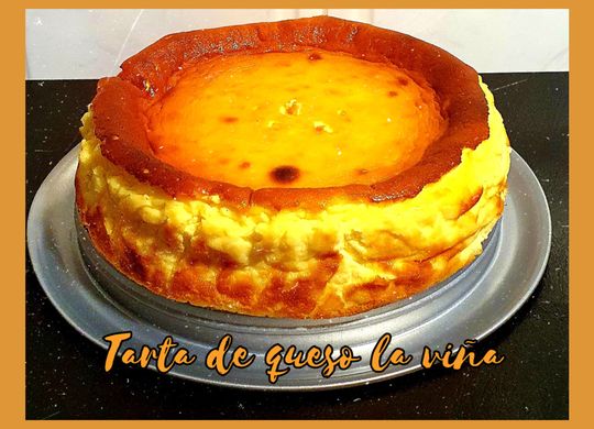 Tarta de queso de La Viña