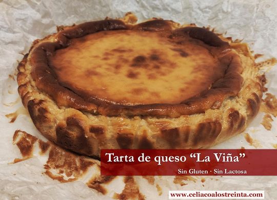 Tarta de queso sin gluten 