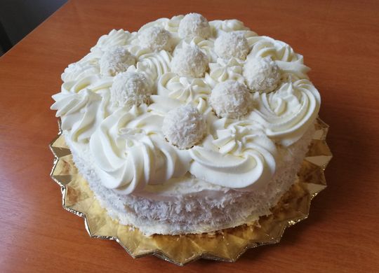 Tarta Rafaello
