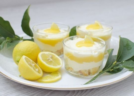 Tiramisú de limón