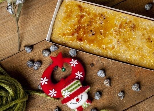 Turrón de yema quemada