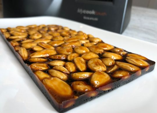 Turrón navideño de guirlache