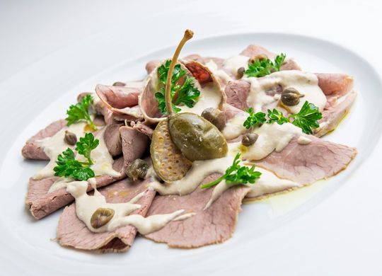 Vitello tonnato sous vide