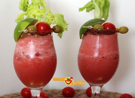 Bloody Mary sin alcohol o Virgin Mary | Robot de cocina Mycook