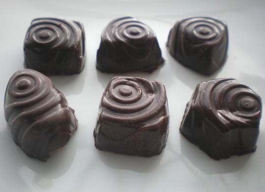 Bombones de chocolate negro | Robot de cocina Mycook