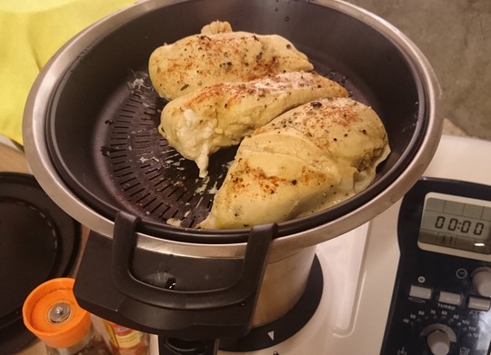 Pechugas de pollo al vapor | Robot de cocina Mycook