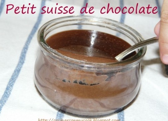 Petit Suisse de Chocolate | Robot de cocina Mycook