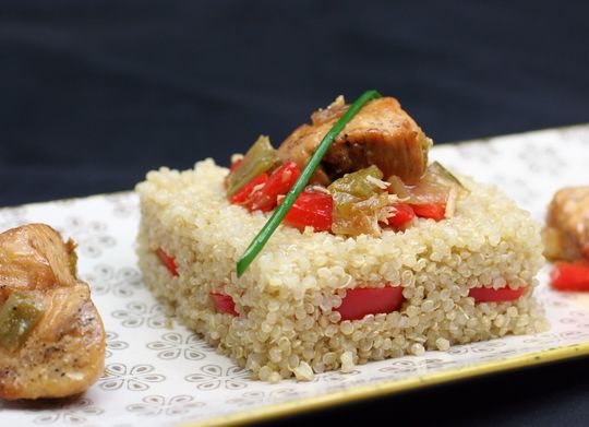 recetas faciles de quinoa con pollo