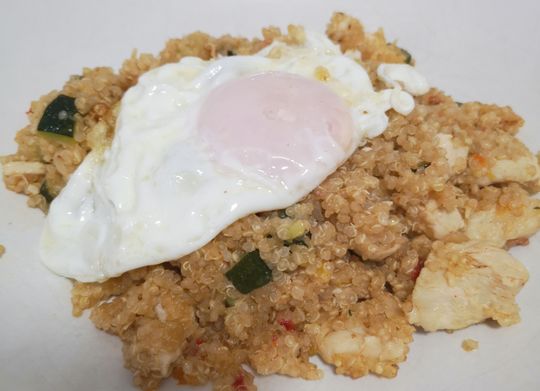Receta Ensalada De Quinoa Con Atun Y Huevo