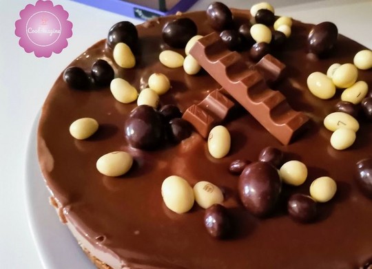 Tarta de Kinder bueno y bolitas de chocolate | Robot de cocina Mycook