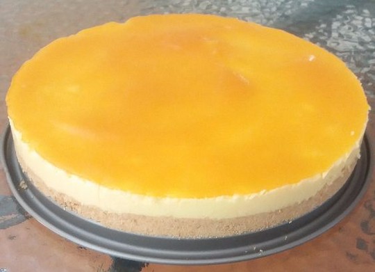 Tarta mousse de limón 