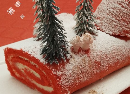 Tronco Natal Red Velvet Produção Própria Kg