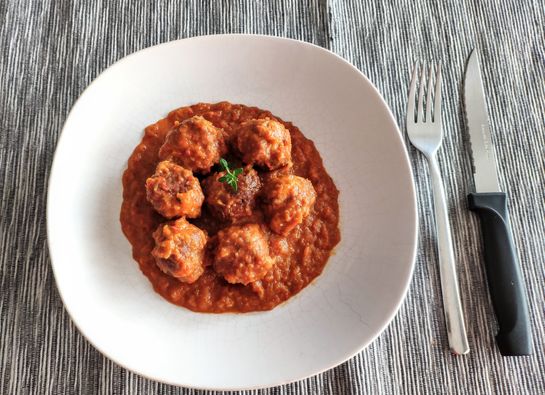 Albondigas De Pollo En Salsa Verde Cocinadelirante