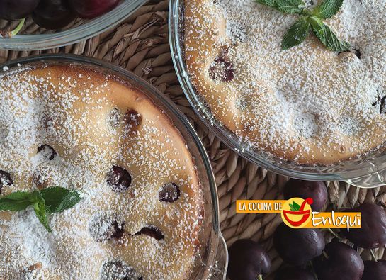 Clafoutis o tarta francesa de cerezas en formato individual | Robot de  cocina Mycook