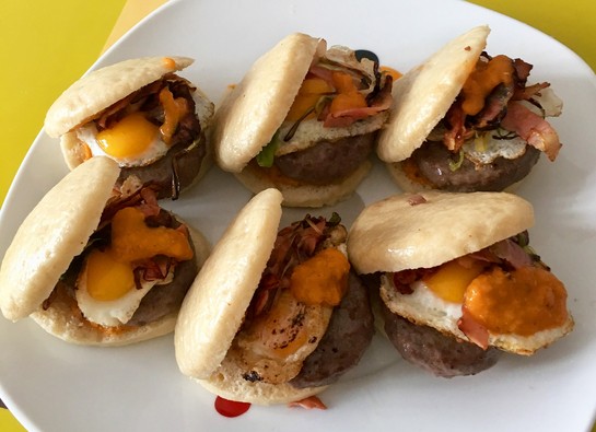 Mini hamburguesas en pan bao | Robot de cocina Mycook