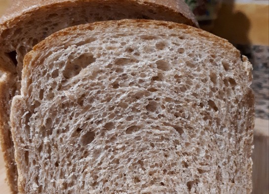 Pan de molde 92% Integral de espelta o pan thins | Robot de cocina Mycook