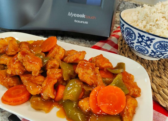 Pollo agridulce al estilo chino | Robot de cocina Mycook